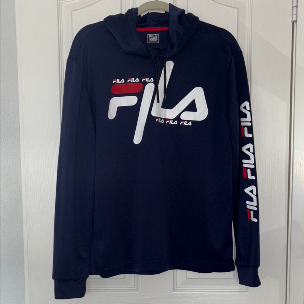 Fila Men's Navy Hoodie
